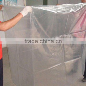 LDPE bag Large square bottom bag on roll pallet cover bag