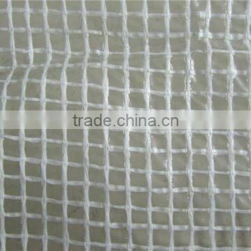 transparent patio tarpaulin, covering HDPE mesh lona,china supplier greenhouse tarpaulin