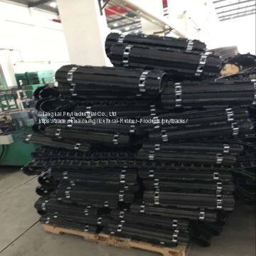 Снегоходная резиновая гусеница 500*50.5*56 с металлическим зажимом photo-5