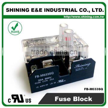 FB-M033SQ UL Approved Equal To Bussmann 3 Pole 30A Ceramic Fuse Box photo-4