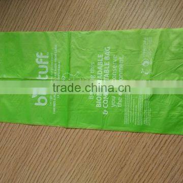 EN13432/BPI 100%biodegradable and Compostable Corn Starch Nappy Sack /bag photo-2