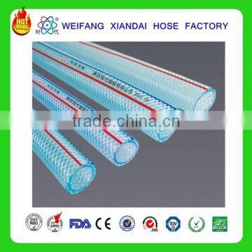 2016 flexible pvc fiber reinforced soft hose