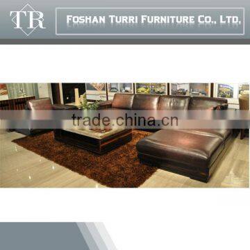 K103 Top Italy Genuine Leather Sofa Set Corner Sofa Modern Living Room Sofa photo-2