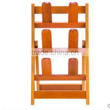 2017 Hot Selling Wooden Folding Shoe Rack photo-5