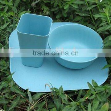 High Quality Biodegradable Eco Bamboo Fiber Dinnerware Set(BC-CS1027) photo-2