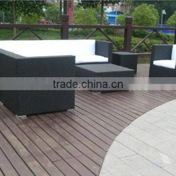 Outdoor Rattan Furniture Leisure Garden Wicker Sofa photo-3