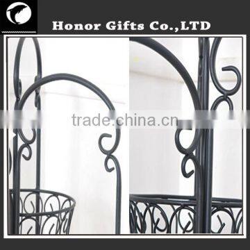 Chinese Factory Flower Pot Rack Hot Sale Iron Flower Pot Stand Plant Display Rack photo-4