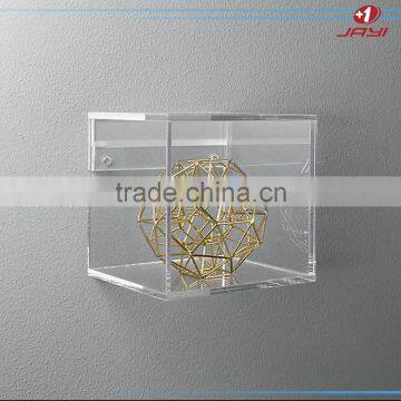 Cost Effective Handmade Wall Mounted Acrylic Book Shelf Clear Acrylic Shelf Dividers photo-2