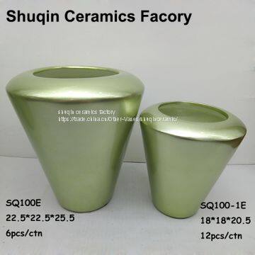 Modern Vase White Color Vase Dolomite Vase Indoor Vase Table Vase Ceramic Vase for Home Decor