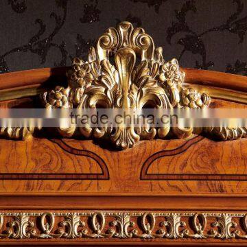 YB62 Europe Royal Classical Style Solid Wooden Storage Cabinet, Storage Cabinets With Five Chest of Drawers photo-2