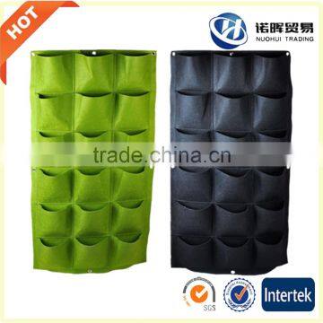 Garden Vertical Planter Multi Pocket Wall Mount Living Growing Bag Felt Indoor/Outdoor Pot (12-Pocket (3x4))