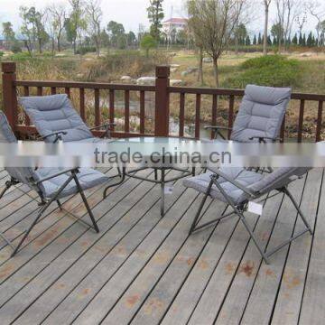 Outdoor furniture set steel furniture set garden furniture