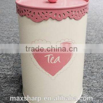 Set of 3 Heart Shape Canister photo-2