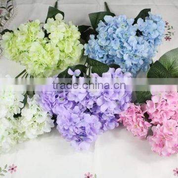 High Quality Silk Hydrangea Artificial Hydrangea Bouquet Decorative Landscaping Hydrangea Bouquet Export Only photo-2