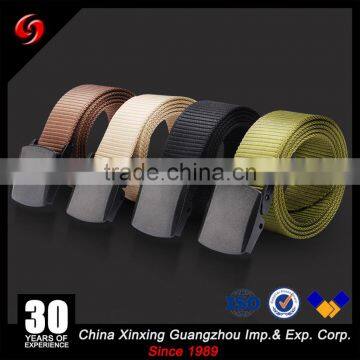 Lightweight polyester belt pp or nylon lightweight pant's belt army green belt for army tactical military