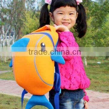 Newest style cute backpack neoprene school bag for child