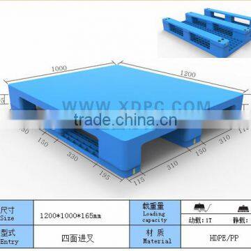 flat face three runners strong pallet PLASTIC PALLET