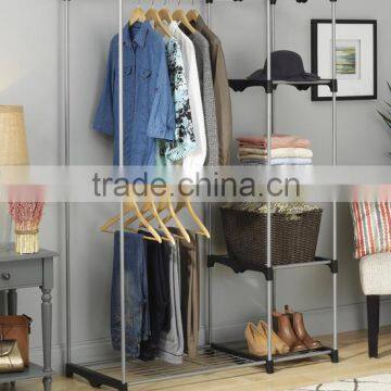 2017 Good Qulaity Non-Woven Fabric Portable Clothes /Storage/ Closet/ Folding Clothes Cabinet photo-4