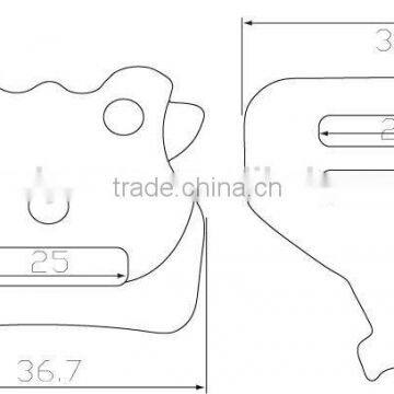 A825 Aluminum Small Harness Rock Mountain Climbing Sport Belt Fashion Bag Quick Release Buckle photo-6