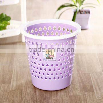 Fashional Style Top Quality Plastic Carve Dust Bin With Fixing Dust Bag Ring photo-6