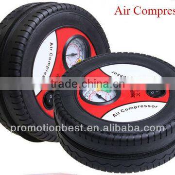 mini car air pump / promotional car air compressor DC12V