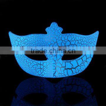Hard PVC Plastic Venice Crack Mask Cheap Carnival Mask photo-2