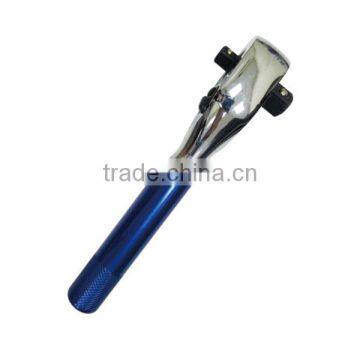 1/4" Dr. x 3/8" Dr. Dual drive Telescopic Reversible Ratchet