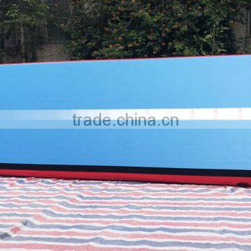 Vender Main Push Outdoor Air Inflatable Karts Race Track Inflatable Gym Mat