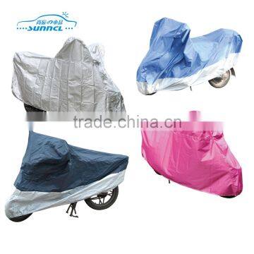 170T Silver Coated Motorcycle Cover with Multi Functions