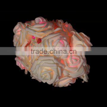 Fashion Holiday Lighting 20 LED Novelty Rose Flower Fairy String Lights Wedding Garden Party Christmas Decoration Hot Selling photo-4