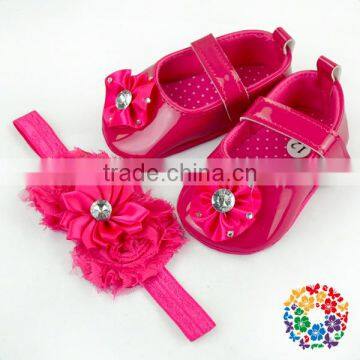 Cute Baby Orthopedic Shoes Royal Blue Baby Winter Shoes Baby Shoes Super Man Pattern With Headband photo-4