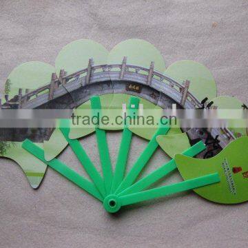 promotional PP folding fan