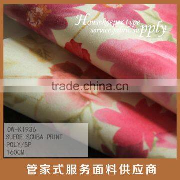 Suede Scuba Print photo-5
