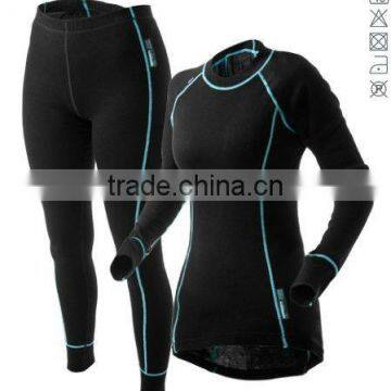 100% women merino wool underwear suit