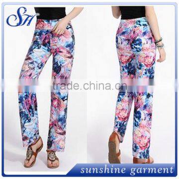 Customized 2017 Cublimation Printed Slimming Leggings Tight Wholesale photo-4