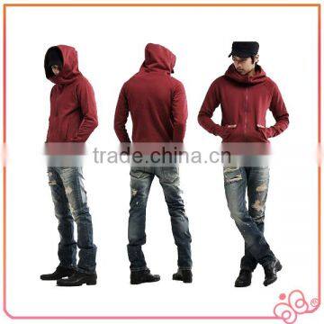 China Wholesale Fleece Long Sleeve Thick Fleece Hoodie for Men photo-3