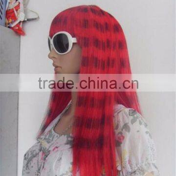 Fascinating Charming Halloween Synthetic Women Cosplay Party Long Straight Wig Full Hair Wigs photo-4