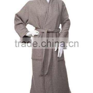 100% Premium Cotton Quick Dry Unisex Waffle Weave Bath Robe