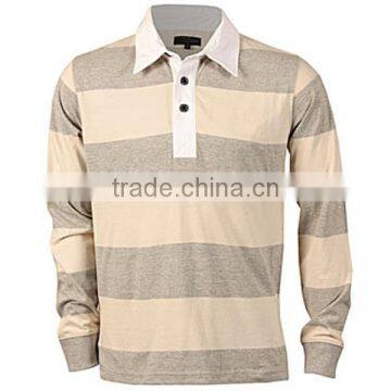 Original Double Collar Long Sleeve Rugby Polo Shirt photo-3