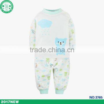 Wholesale Pretty Cute Cotton Knitted Children Clothing With 2 Pcs Sets China Baby Wear photo-2