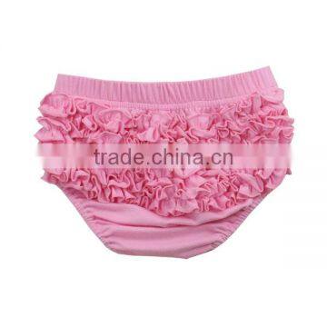 2017 Hot Sale Lovely Baby Girl Underwear Wholesale Ruffle Diaper Covers Girl Ruffle Shorts photo-5