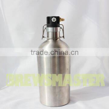 ULTIMATE Double Wall Insulated Beer Growler -2L Drafto Kit photo-3