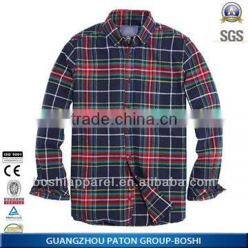 Wholesale Clothing Latest Men's Plaid Casual Shirts Of Pictures With Good Price photo-5