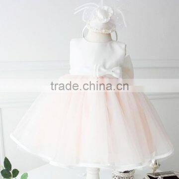 high quality little queen real sample flower girl dress made in china