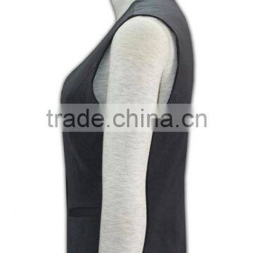 Tailor-made Festival Short Sleeve Low MOQ Brand New Design Vest Business Suits Womens photo-3