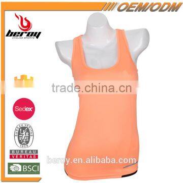 Custom Sport/gym/running/yoga Dry Fit Tank Top,women Sexy Clothing Sleevless Latest Vest Top With Low MOQ photo-3