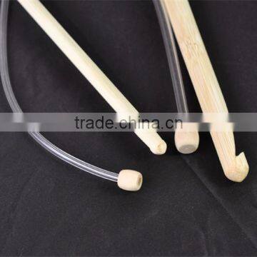 85cm(33.5") Bamboo Afghan Tunisian Crochet Hooks Needles 5.5-10.0mm, Sold per Packet of 5 photo-2