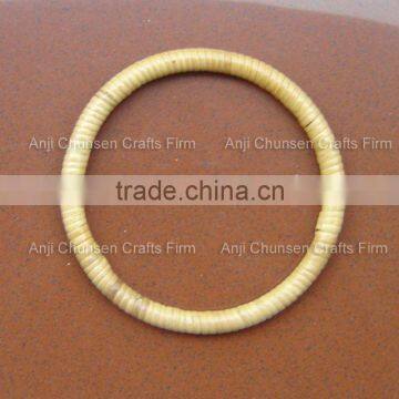 Round Rattan Purse Handles