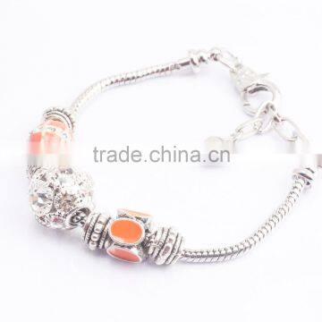 Custom Wholesale Paracord Surgical Steel Macrame Shackle Bracelets With Polygon Diamond