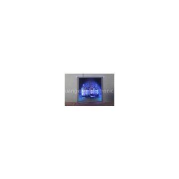 Bright Silver LED Dynamic Light Box A5 Hang Flashing Advertising Board